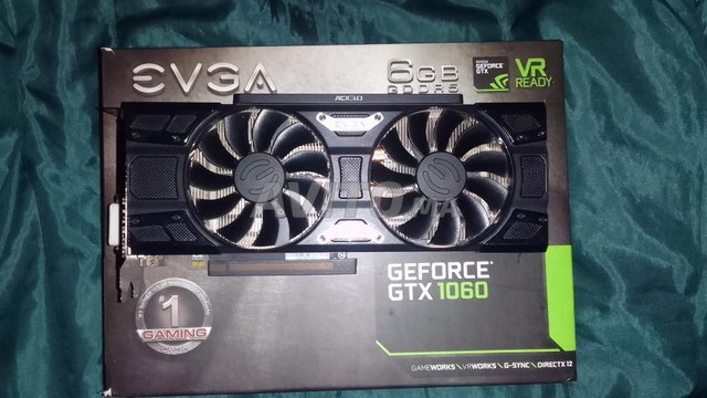 Nvidia Geforce Gtx 1060 6Go ssc EVGA