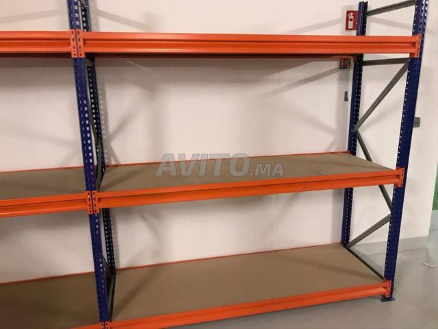 Rayonnage métallique de stockage mi lourd et léger - 2