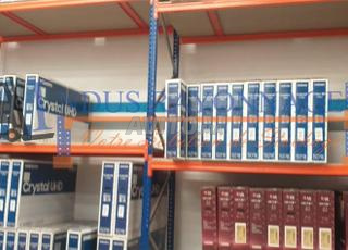 Rayonnage stockage mi lourd en époxy 