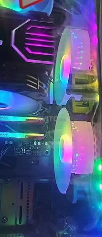 5 PCS COOLMOON RGB boitier pc Hummer MC 