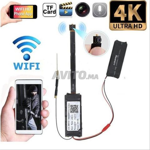 Mini Caméra Espion IP WI-FI 4K ULTRA