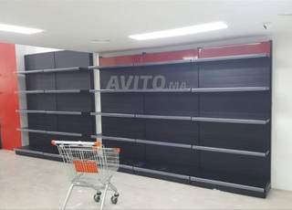 rayonnage supermarche latifa
