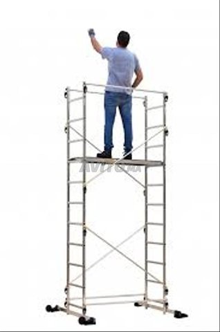 échafaudage fixe et roulant 