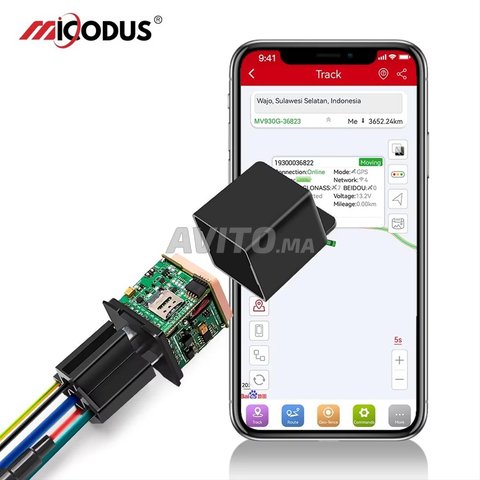 MiCODUS – dispositif de suivi GPS de moto