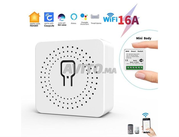 Smart Switch 16A Tuya, pour maison connectée