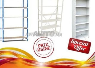 Les rayonnages standard