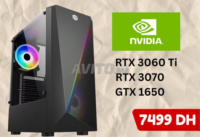 Pc Bureau Gamer RTX 3060 Ti,3070 GTX 1650 HP, Acer