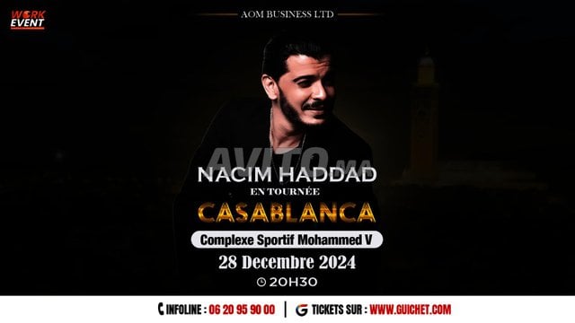 Concert Nacim Haddad Samedi 28 Décembre 