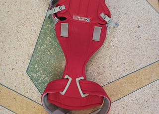 Porte-bébé 2 en 1 Premium Buddsbuddy BB8023, rouge