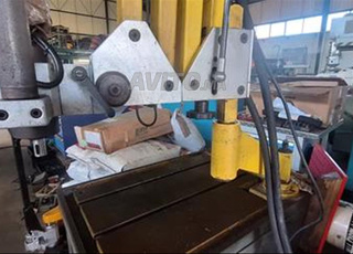 Machine à fileter pneumatique et hydraulique CMA