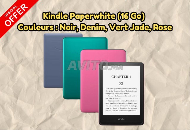 Kindle Paperwhite Amazon Liseuse Ebook 16 GO HD