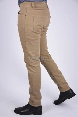 Pantalons Toile Pantalon en Toile Piqué سروال دجين 