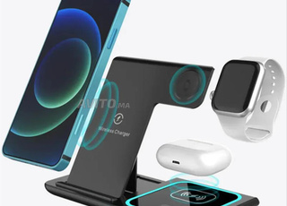 chargeur 3 en une telephone montre et airpods 
