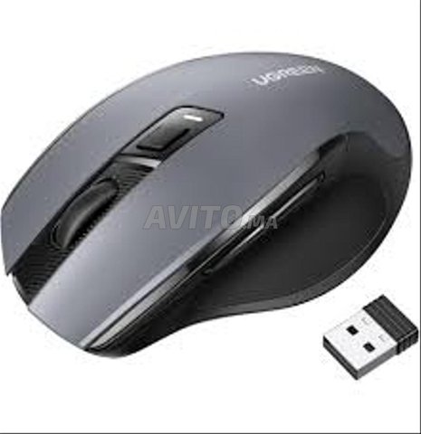 Souris sans fil Ugreen Design Ergonomique - Noir 
