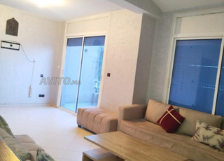 Triplex meublé à louer 110 m² à harhoura 