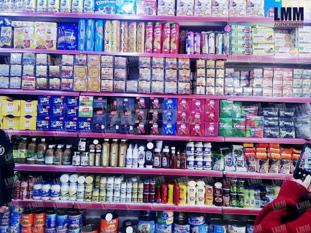 Rayonnage supérette - 2