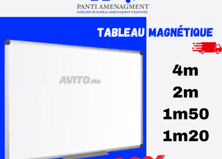 tableau magnétique/d'affichage sur mesure 