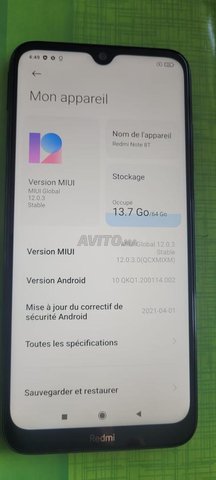 Redmi note 8T 