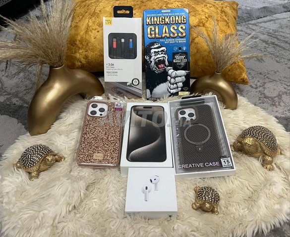 Pack Iphone 15 pro max 512 Go