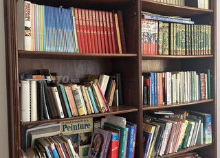 Bibliothèque - bois chêne 