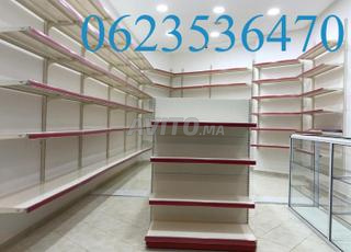 rayonnage supermarché en promo