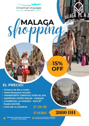 voyage a malaga shopping 
