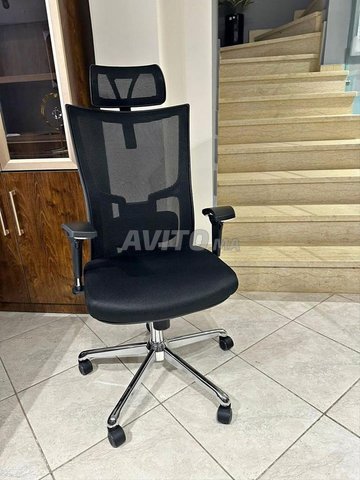 chaise président en simili cuir \ chaise visiteur 
