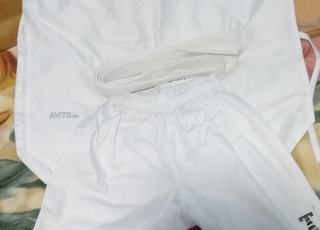 ensemble taekwondo taille (M), (2 piece)