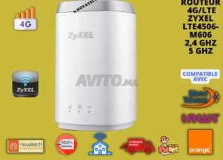 Routeur Zyxel 4G/LTE Gigabit Bi-bande 5GHz AC1200
