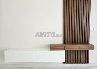 ensemble mural minimaliste pour salon