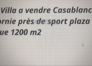 villa a vendre a californie prés de sport plaza