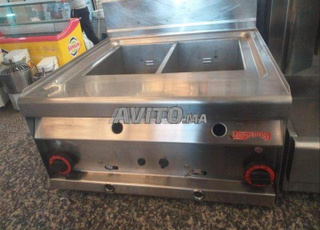 friteuse posable double gaz 