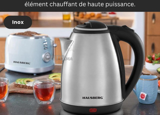Bouilloire Electrique en acier 1,8 Litres 