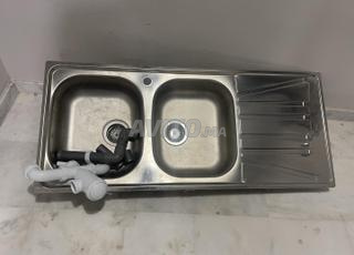 Evier teka cuisine 1m16 sur 50 neuf