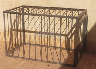 Grande cage en fer pour chien, solide et spacieuse