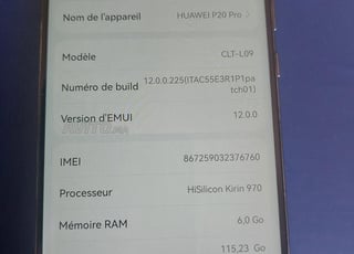 Huawei P20 PRO 6GB RAM/ 128GB