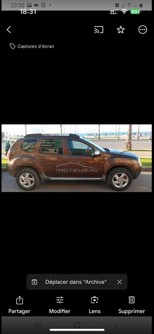 Dacia Duster Diesel Manuelle 2010 à Casablanca
