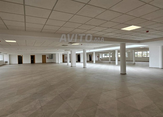 plateau open space à louer route de casablanca