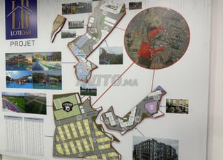 Nouveau lotissement près de la nouvelle gare routière