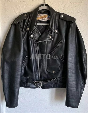 Schott NYC leather Motorcycle jacket perfecto