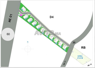 Terrain constructible villas