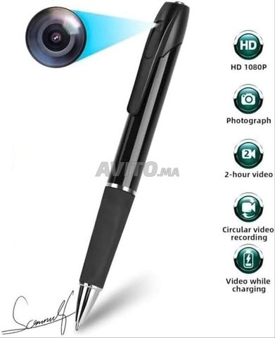 Stylo à caméra Espion dissimulée Full HD 