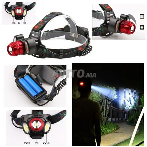 Lampe Frontale LED rechargeable