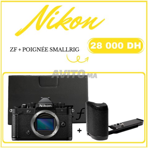Nikon ZF et POIGNEE SMALLRIG