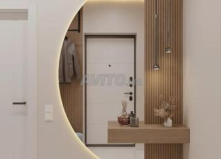 Miroir rond LED Éclairage