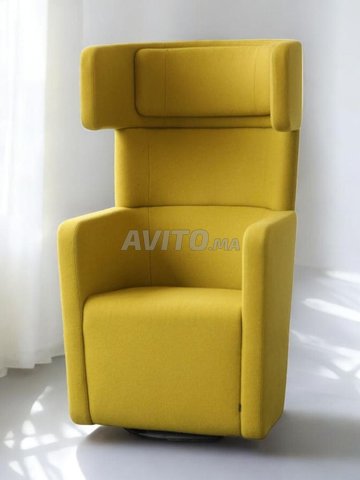 PARC WING BENE FAUTEUIL ACOUSTIQUE JAUNE