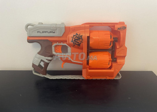 Nerf Zombie FlipFury d'occasion balles incluses