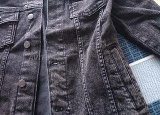 veste en jean noir LC Waikiki 12-13 ans 