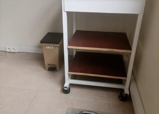 Chariot et pèse personne électronique 