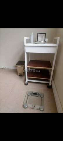 Chariot et pèse personne électronique 